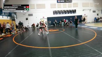 97-103 lbs Round 2 - Autumn Kleinfeldt, Powell Middle School vs Ryan Whisenant, Greybull/Riverside