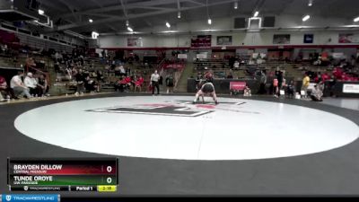 197 lbs Cons. Round 3 - Brayden Dillow, Central Missouri vs Tunde Oroye, UW-Parkside