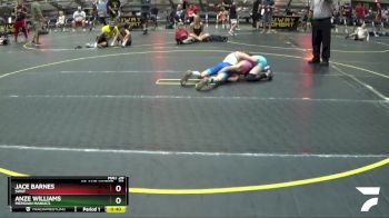 75 lbs Quarterfinal - Anze Williams, Meridian Maniacs vs Jace Barnes, SWAT