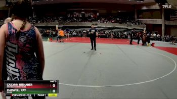 110 lbs Cons. Round 2 - Maxwell Ray, F/MCC vs Cailynn Nienaber, Rochester Panthers