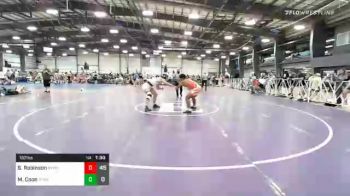 182 lbs Prelims - Sebastian Robinson, Buffalo Valley Black vs Mathew Coon, Shore Thing Blue