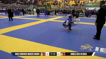 Kamilla Kelly De Souza vs Gisele Constante Menezes Tavares 2025 Brasileiro Jiu-Jitsu IBJJF