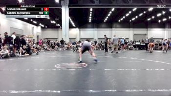 106 lbs Round 1 (6 Team) - Gabriel Gustafson, Top Rank Hawks Wrestling vs Colton Strange, The Factory