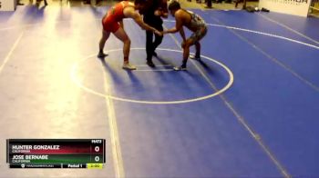 92 lbs Quarterfinal - Hunter Gonzalez, California vs Jose Bernabe, California