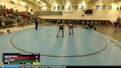 114-120 lbs Round 3 - Ian Vondy, Poudre vs Dalton Kelly, Windsor