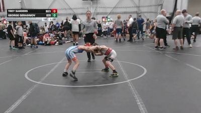 48 lbs Round 3 (6 Team) - Trey Sanders, Mat Assassins vs George Gerasimov, Revival Blue