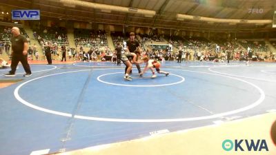 100 lbs Consolation - Asher Stites, Cowboy Wrestling Club vs Jonah Roberts, HURRICANE WRESTLING ACADEMY