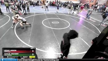 132 lbs Champ. Round 2 - Samuel Irizarry, Lake Stevens vs Aidan Larson, Hermiston