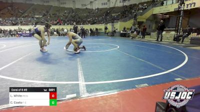 170 lbs Consi Of 8 #2 - Lucas White, ReZults Wrestling vs Cash Coats, F-5 Grappling