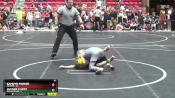 60 lbs Round 2 (6 Team) - Kamdyn Parker, Sicarios vs Snyder Kurtz, SlyFox Silver