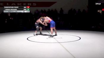 149 lbs 3rd Place Match - Josiah Wickard, Snow vs Christopher Frost, Southwestern Oregon Community College