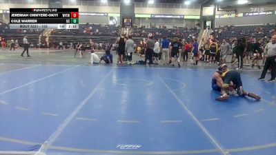 133 lbs Cons. Round 3 - Cole Warren, Shorter vs Jeremiah Chinyere-okiyi, WVU Tech (W.Va.)