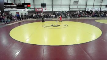 132 lbs Cons. Round 1 - Easton Henrie, North Sanpete vs Hudson Houtz, Juan Diego