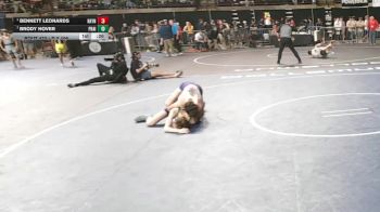 D 2 106 lbs Cons. Semi - Brody Hover, Prairieville vs Bennett Leonards, Rayne