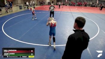 95 lbs Quarterfinals (8 Team) - Will Swenson, Foley vs Ozzie Hanks, Bemidji
