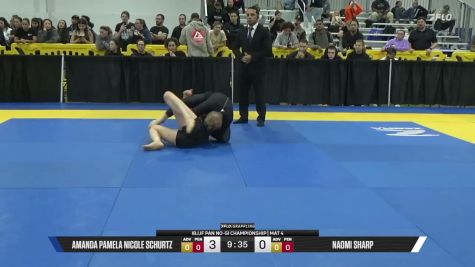 Naomi Sharp vs Amanda Pamela Nicole Schurtz 2026 Pan IBJJF Jiu-Jitsu No-Gi Championship