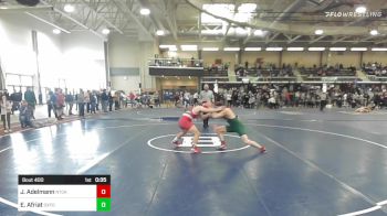 170 lbs Consi Of 8 #1 - Jake Adelmann, Natick vs Eitan Afriat, Oxford Hills