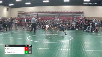 Quarterfinal - Kaden Soto, Badgerway White (WI) vs Joseph Antonio, California Gold