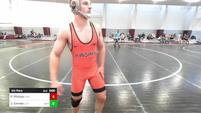 157 lbs 3rd Place - Dylan Cedeno, Virginia vs Brevin Balmeceda, Life University