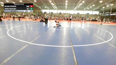 70 lbs Rr Rnd 2 - Blake Fowler, Midwest RTC vs Duke Peachey, 4M Power
