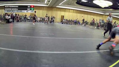 120 lbs Round Of 64 - Alex Rodriguez, Silverback WC vs Kooper Nowell, Canyon View HS