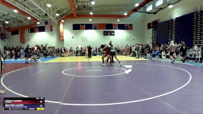 165 lbs Round 2 - Josiah Fleming, Alchemy vs Brayden Lucero, Warmup Gang Wrestling Club