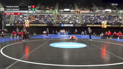 157 lbs Cons. Semi - Liam Flanagan, Wash. & Lee vs Charlie Dojan, Wartburg