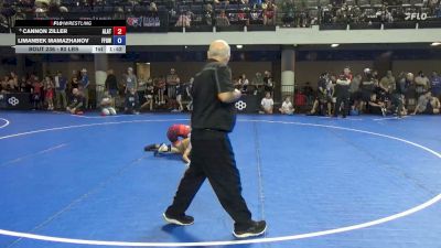 80 lbs Cons. Rd Of 16 - Cannon Ziller, Alber Athletics vs Limanbek Mamazhanov, Fit&Fight Gym WC