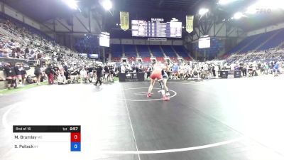 200 lbs Rnd Of 16 - Mariyah Brumley, Missouri vs Sophie Pollack, New York