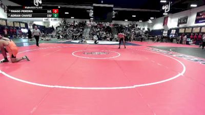 190 lbs Champ. Round 2 - Thiago Pereira, San Clemente vs Adrian Chavez, Chaffey