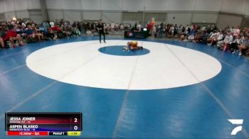 112 lbs 4th Wrestleback (16 Team) - Jessa Joiner, Missouri Ice vs Aspen Blasko, Minnesota Blue