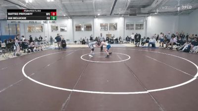 150 lbs Round 1 (8 Team) - Matteo Pritchett, William Penn Charter School vs Ian McLuckie, Friends Central