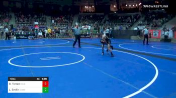 73 lbs Prelims - Diego Torrez, Cougar WC vs Levi Smith, Cowboy WC