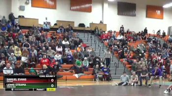 132 lbs Cons. Round 3 - Lewis Strama, Vermilion vs Samuel Evans, Galion