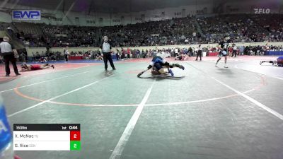 150 lbs Consi Of 32 #1 - Xander McNac, Tulsa Union vs Gavin Rice, Edmond North