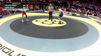 D2-132 lbs Champ. Round 1 - Owen Beard, Napoleon vs Thomas Lindsay, Watterson