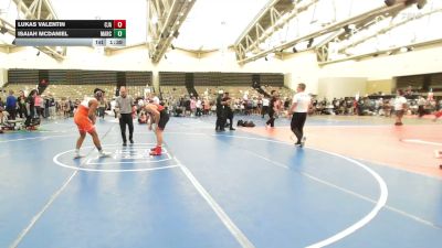 154-H lbs Semifinal - Lukas Valentin, CJA vs Isaiah McDaniel, MarcAurele