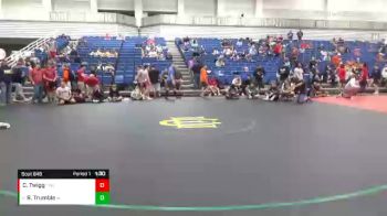 129 lbs Cons. Round 7 - Rider Trumble, Elite Training Center vs Collin Twigg, Tomahawk Wrestling Club