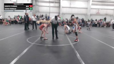 84 lbs Round 1 (8 Team) - Joseph Fleming, Mat Assassins Black vs Gavin Fernald, CTWHALE Blue