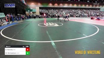 145 lbs Round Of 128 - Brock Kenney, Durham Wrestling Club vs Magnus Michaelson, NWWC