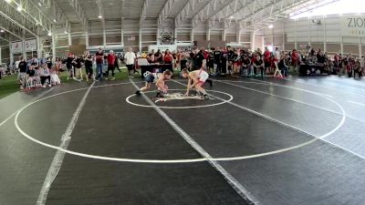 92 lbs Semis - Easton Carlson, Utah vs Bowdee McPherson, Utah