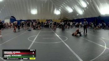 92 lbs Round 2 (8 Team) - Brennen Veverka, Neighborhood vs Gabriel Schuchert, Silo WC