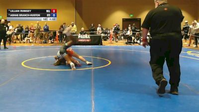 120 lbs 5th Place Match - Lillian Rumsey, Williamsport vs Ashae Branch-Huston, Beat The Streets