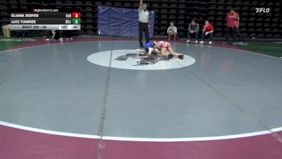 84 lbs Semifinal - Eliana Servis, Fair Lawn vs Luci Tiankee, Belleville