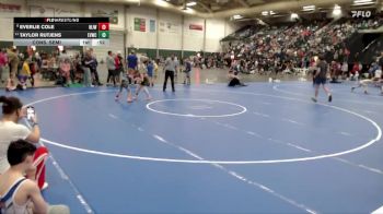 59-68 lbs Cons. Semi - Taylor Rutjens, Elkhorn Valley Wrestling Club, vs Everlie Cole, Marion Jr Warriors