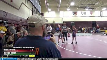 PW-16 lbs Quarterfinal - Will Conrad, Cascade Wrestling Club vs Blayze Bieber, Indee Mat Club