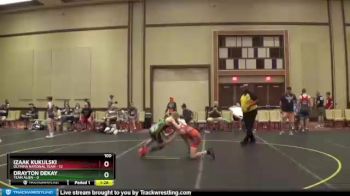 100 lbs Finals (8 Team) - Izaak Kukulski, Olympia National Team vs Drayton DeKay, Team Alien
