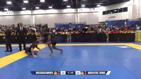 Martin O'Neil Thomas vs Tarsis Carvalho Humphreys 2024 World IBJJF Jiu-Jitsu No-Gi Championship