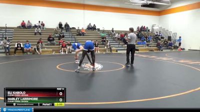 JV Boys-9 lbs Round 5 - Harley Larrimore, Clear Creek-Amana vs Eli Kabolo, Clear Creek-Amana