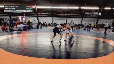 140 lbs Rr Rnd 3 - Landyn Shaffer, Gorilla Grapplers vs Max Mooney, Greens Farms Academy